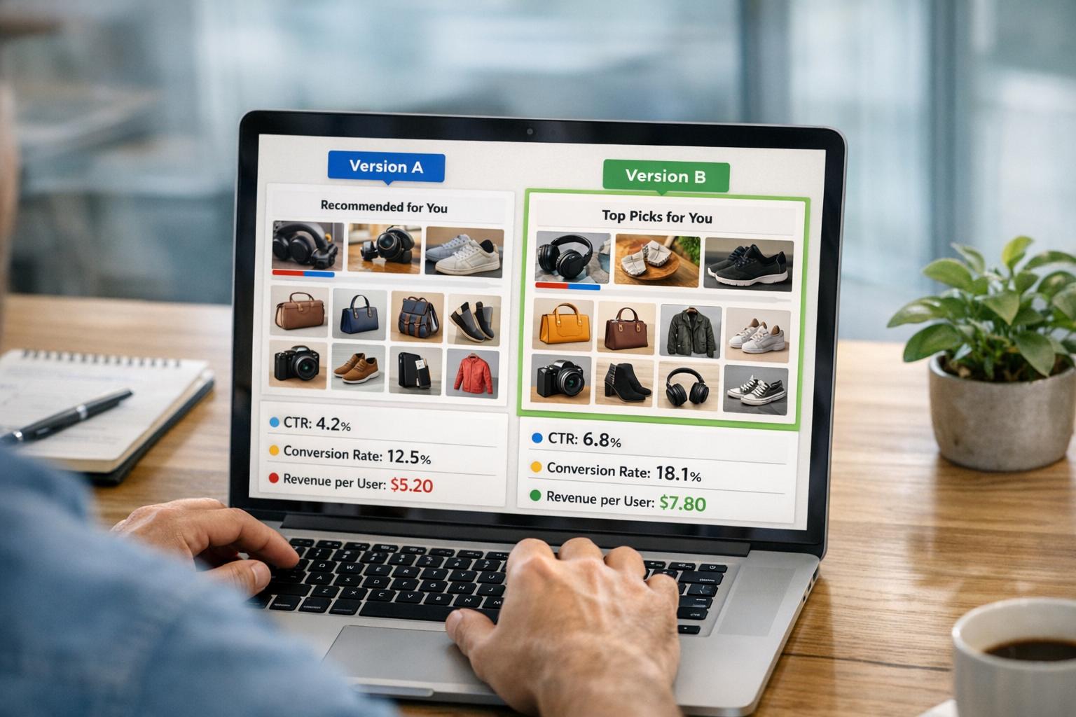 Case Studies: A/B Testing in Recommendation Systems